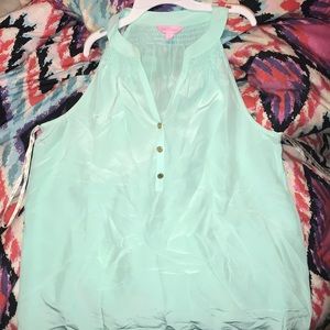 Silk Lilly Pulitzer tank